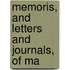 Memoris, And Letters And Journals, Of Ma