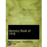 Memory Book Of 1918 door Onbekend