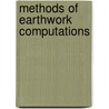 Methods Of Earthwork Computations by C.W. Crockett