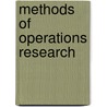 Methods Of Operations Research door Philip McCord Morse