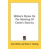 Milton's Hymn On The Morning Of Christ's door John Milton