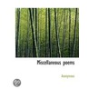 Miscellaneous Poems by Unknown