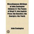 Miscellaneous Writings Of John Conington