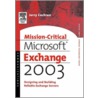 Mission-Critical Microsoft Exchange 2003 door Jerry Cochran