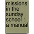 Missions In The Sunday School : A Manual