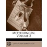 Mitteilungen, Volume 2 by Deutscher Alpenverein