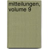 Mitteilungen, Volume 9 door Deutscher Alpenverein