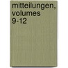 Mitteilungen, Volumes 9-12 door Literarische Gesellschaft Masovia