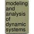Modeling and Analysis of Dynamic Systems