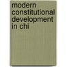 Modern Constitutional Development In Chi door Harold M.B. 1893 Vinacke