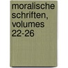 Moralische Schriften, Volumes 22-26 door Plutarch