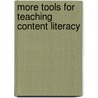 More Tools for Teaching Content Literacy door Janet Allen
