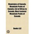 Mountains Of Canada: Mountain Peaks Of C