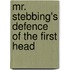 Mr. Stebbing's Defence Of The First Head