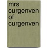 Mrs Curgenven Of Curgenven door Sabine Baring-Gould