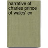 Narrative Of Charles Prince Of Wales' Ex door James Maxwell