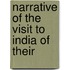 Narrative Of The Visit To India Of Their