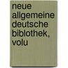 Neue Allgemeine Deutsche Biblothek, Volu door Onbekend