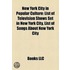 New York City In Popular Culture: List O
