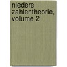 Niedere Zahlentheorie, Volume 2 by Paul Gustav Heinrich Bachmann