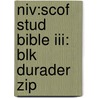 Niv:scof Stud Bible Iii: Blk Durader Zip door Onbekend