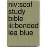Niv:scof Study Bible Iii:bonded Lea Blue door Onbekend