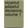 Nizamut Adawlut Decisions, Volume 1 by Unknown