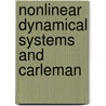 Nonlinear Dynamical Systems and Carleman door Willi-Hans Steeb