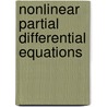 Nonlinear Partial Differential Equations door Onbekend