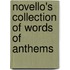 Novello's Collection Of Words Of Anthems