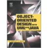 Object-oriented Design With Uml And Java door Kenneth A. Barclay