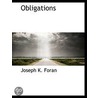 Obligations door Joseph K. Foran