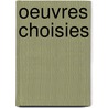 Oeuvres Choisies by Louis Sedaine