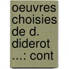Oeuvres Choisies De D. Diderot ...: Cont door Sophie Volland
