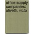 Office Supply Companies: Olivetti, Victo