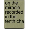 On The Miracle Recorded In The Tenth Cha door Edward Biley