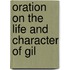 Oration On The Life And Character Of Gil
