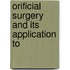 Orificial Surgery And Its Application To