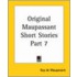 Original Maupassant Short Stories Part 7