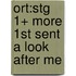 Ort:stg 1+ More 1st Sent A Look After Me
