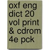 Oxf Eng Dict 20 Vol Print & Cdrom 4e Pck door Joe Simpson