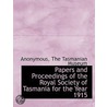 Papers And Proceedings Of The Royal Soci door Onbekend