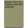 Papers From The Hopkins-Stanford Galapag door 1 Hopkins-Stanford Galapagos Expedition