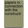 Papers In Connection With The Constructi door British Columbia