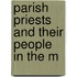 Parish Priests And Their People In The M