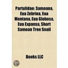 Partulidae: Samoana, Eua Zebrina, Eua Mo door Onbekend