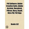 Pdf Software: Adobe Creative Suite, Adob door Books Llc