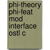Phi-theory Phi-feat Mod Interface Ostl C door Onbekend