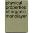 Physical Properties of Organic Monolayer