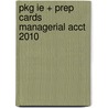 Pkg Ie + Prep Cards Managerial Acct 2010 door Sawyers